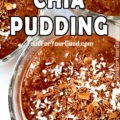 Chocolate Coconut Chia Pudding