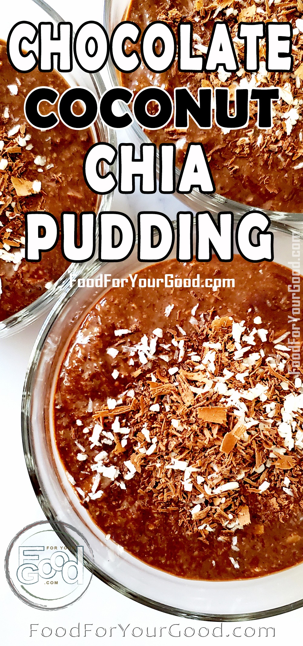 Chocolate Coconut Chia Pudding