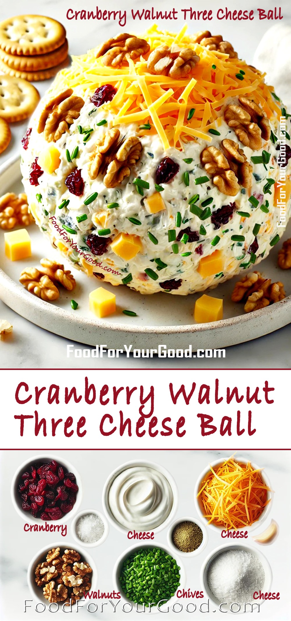 Cranberry Walnut Triple Cheese Ball_PIN