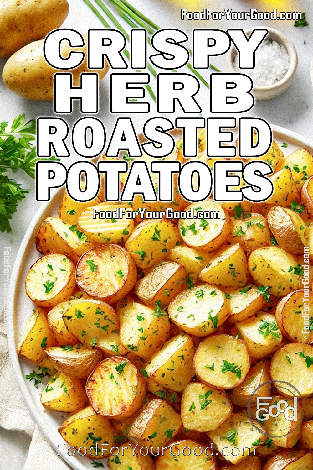 Crispy Herb Roasted Potatoes_PIN