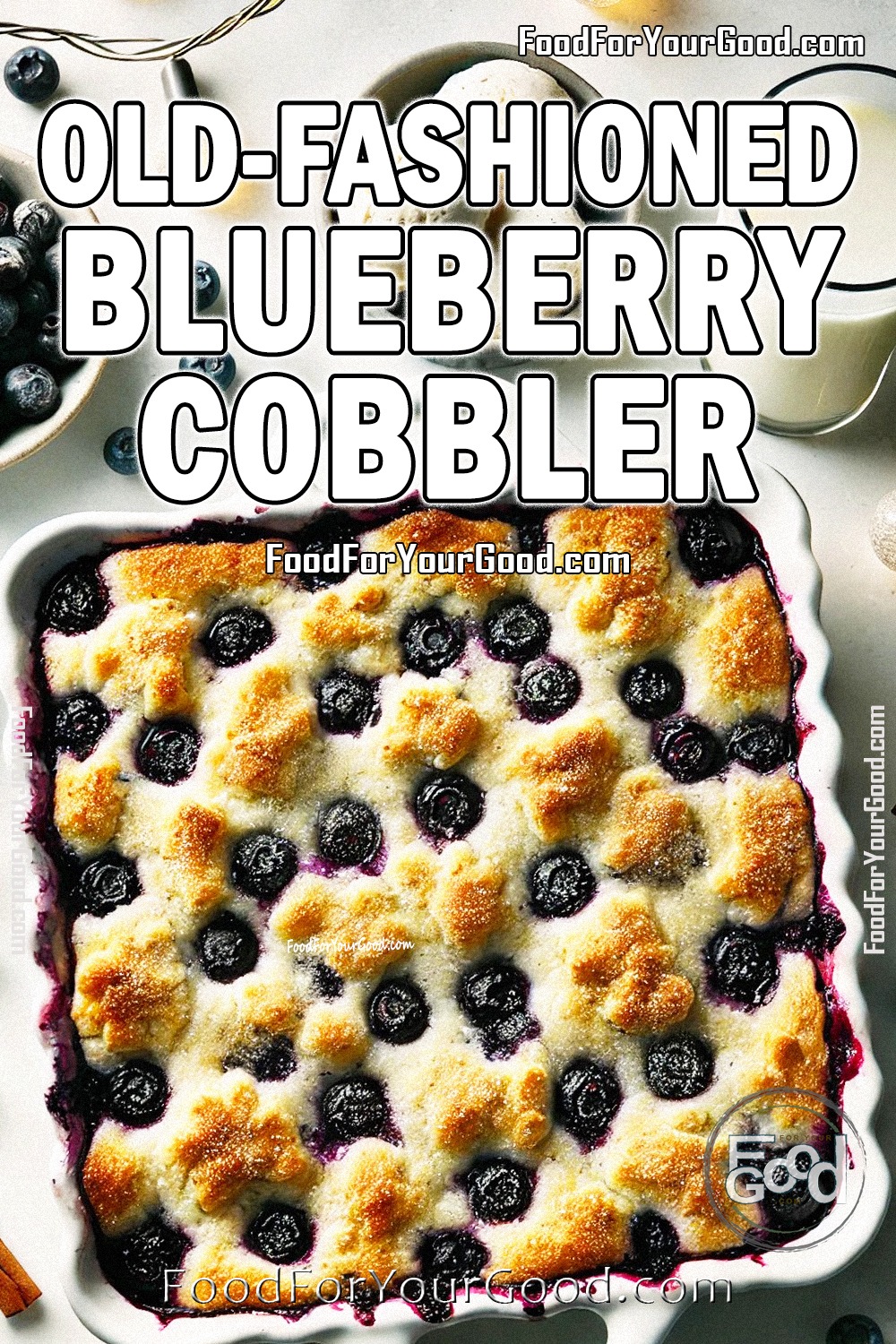 Old-Fashioned Blueberry Cobbler_PIN