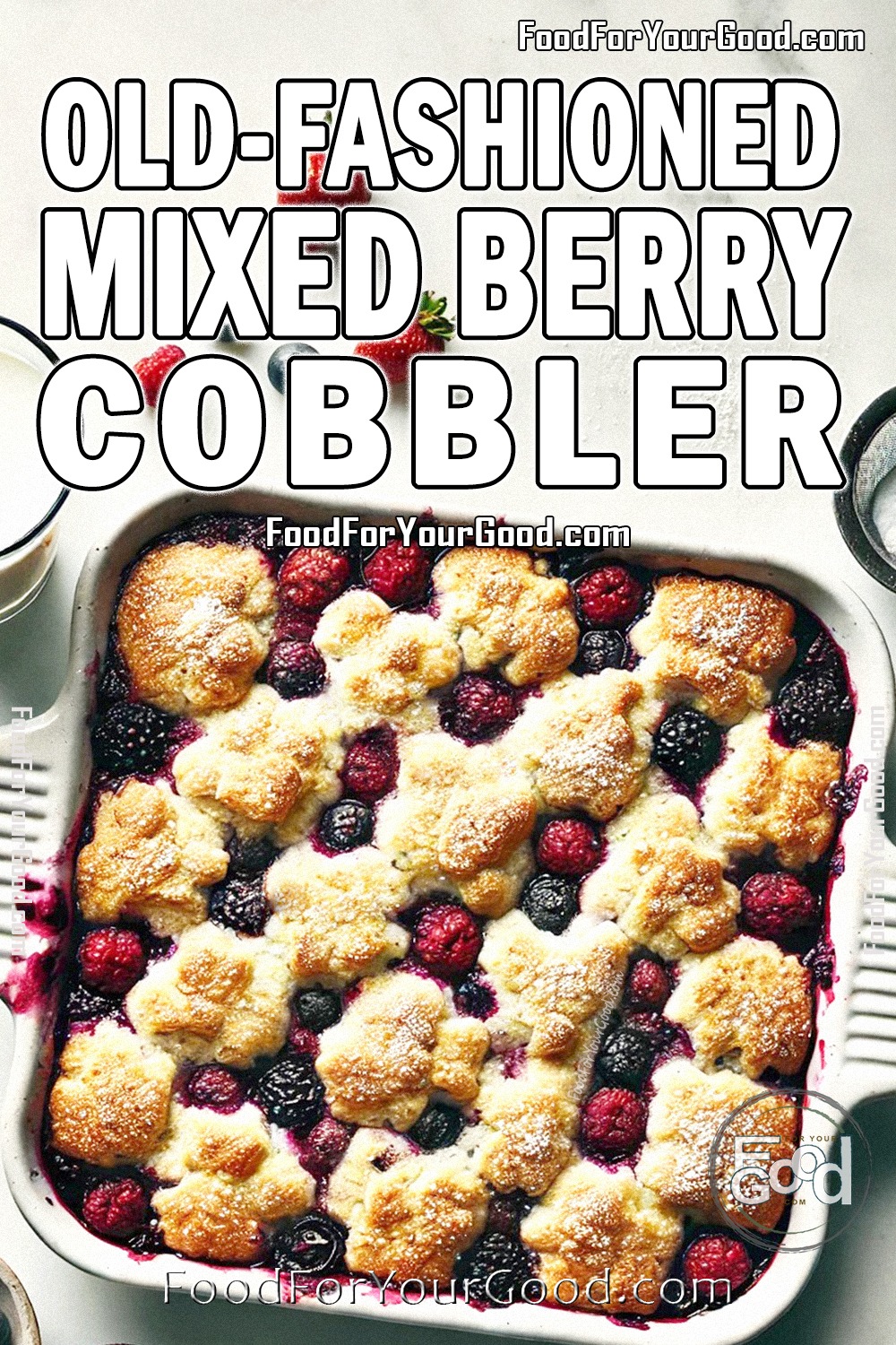 Old-Fashioned Mixed Berry Cobbler_PIN