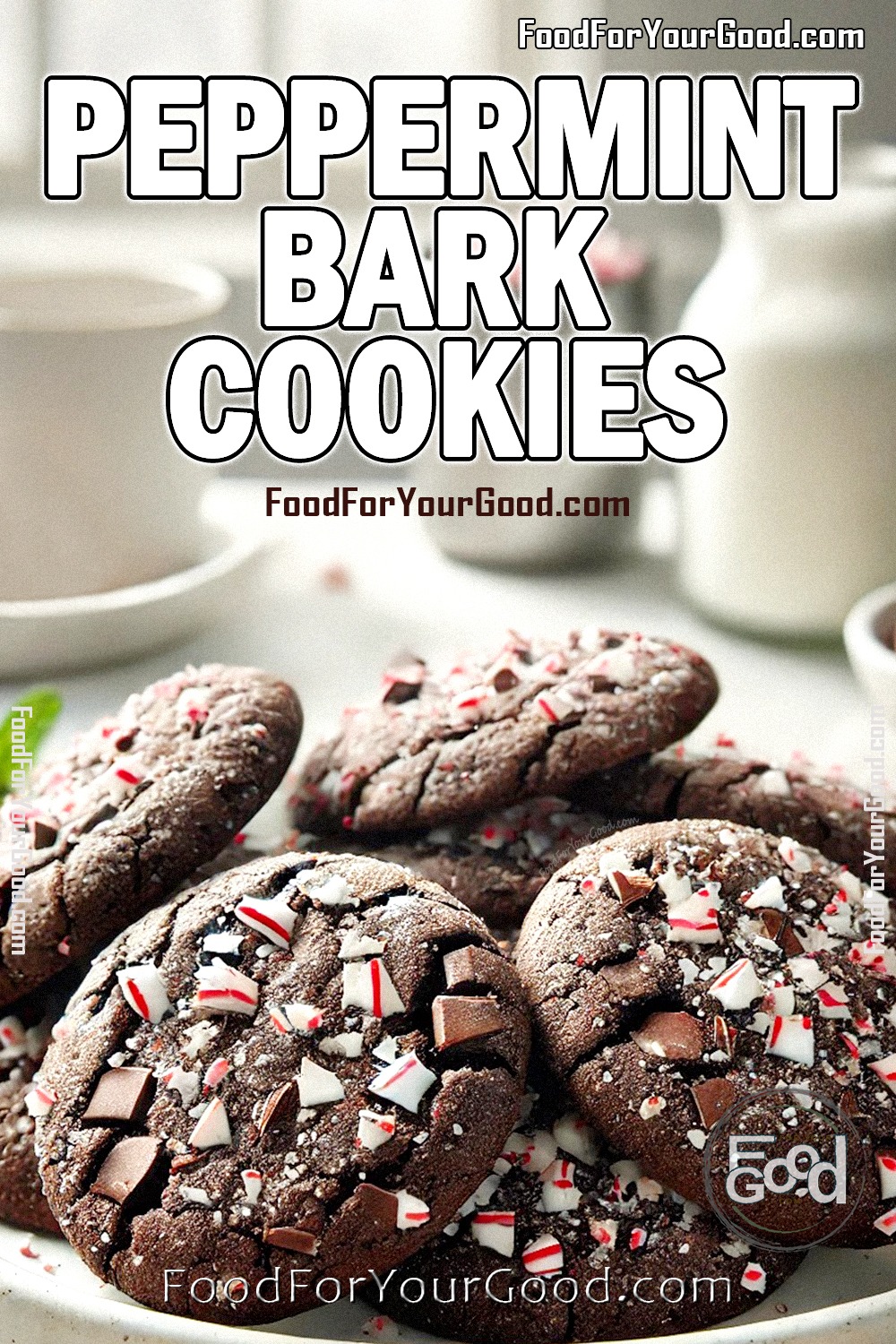 Peppermint Bark Cookies