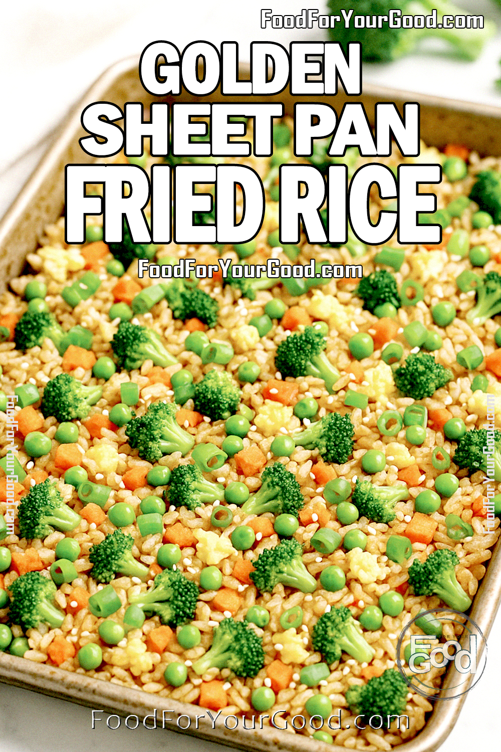 Soft Rice Sheet Golden Sheet Pan Fried Rice | Food For Your Good!
