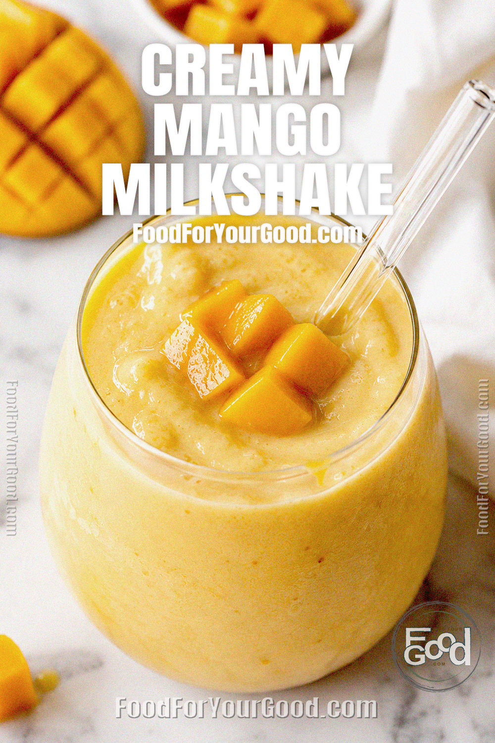 Mango Millkshake Creamy Mango Milkshake | Food For Your Good!